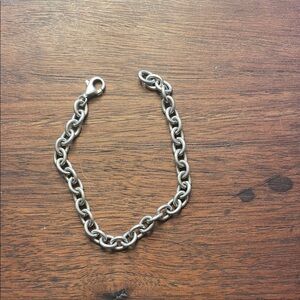 Chunky Silver Chain Bracelet
